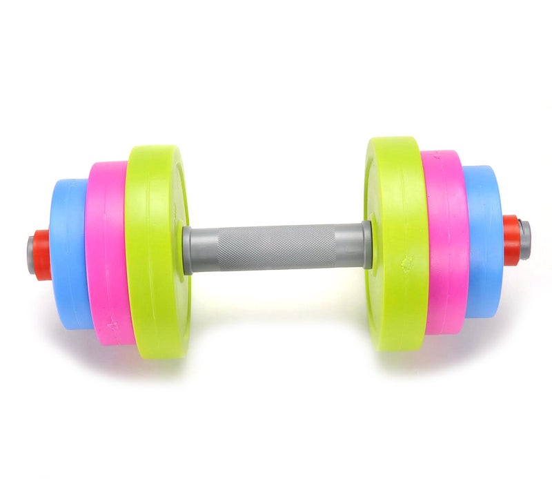 PowerTRC Fun and Colorful Dumbbell for Kids - Adjustable Weights - Fill Weights with Water or Sand - Beach Toys - Image 2